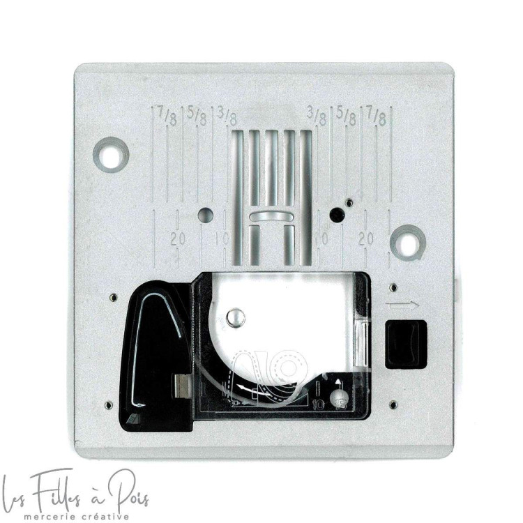 Placa de costura horizontal para latas para VERITAS Florence VERITAS ® - Machines à coudre, à broder et à surjeter - 1 Placa de costura horizontal para latas para VERITAS Florence VERITAS ® - Machines à coudre, à broder et à surjeter - 1