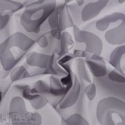Tissu imperméable motif léopard collection "Angels" - Rose poudré et vieux rose - Les Filles à Pois ® - Oeko-Tex ® Les Filles à 