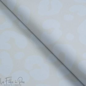 Tissu imperméable motif léopard collection "Angels" - Beige et écru - Les Filles à Pois ® - Oeko-Tex ® Les Filles à Pois Design 