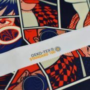 Tissu imperméable motif artistique collection "PopArt" - Multicolore - Les Filles à Pois ® - Oeko-Tex ® Les Filles à Pois - Desi