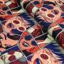 Tissu imperméable motif artistique collection "PopArt" - Multicolore - Les Filles à Pois ® - Oeko-Tex ® Les Filles à Pois Design