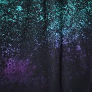Tissu jersey motif voie lactée "Lava Gardient Crystal"- Tons violets et verts - BIO Autres marques - Tissus et mercerie - 5