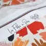 Tissu coton motif fleurs collection "Madame M" - Multicolore - Les Filles à Pois ® - Oeko-Tex ® Les Filles à Pois Design ® - Mer