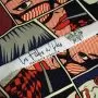 Tissu jersey motif artistique collection "PopArt" - Multicolore - Les Filles à Pois ® - Oeko-Tex ® Les Filles à Pois - Design ® 