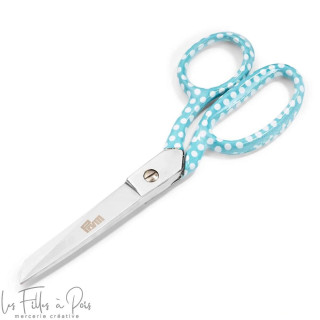 Ciseaux à tissu vert menthe à pois - 610540 - 18cm - Prym Love ® Prym ® - Mercerie - 1