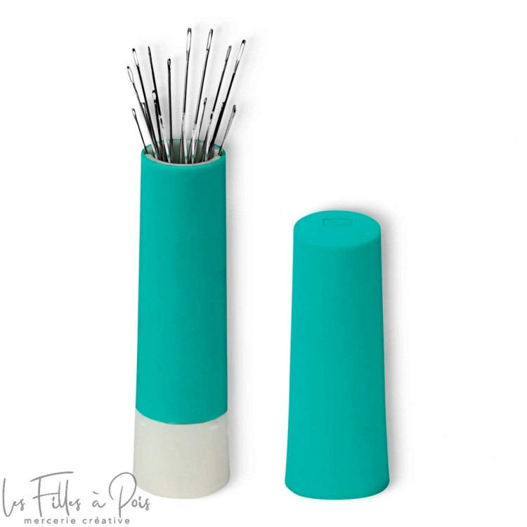 Distributeur tournant pour épingles et aiguilles - Vert menthe - 610288 - Prym Love ® Prym ® - Mercerie - 1 Distributeur tournant pour épingles et aiguilles - Vert menthe - 610288 - Prym Love ® Prym ® - Mercerie - 1