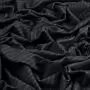 Tissu french terry motif carbone collection "Hero" - Noir et gris - Les Filles à Pois ® - Oeko-Tex ® Les Filles à Pois - Design 