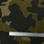 Tissu jersey punto di milano à camouflage - Tons vert Autres marques - Tissus et mercerie - 5