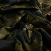 Tissu jersey punto di milano à camouflage - Tons vert Autres marques - Tissus et mercerie - 4