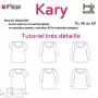 Patron de couture KARY femme - Melle Malabar ® vs Viny DIY ® Melle Malabar vs Viny DIY ® - 1