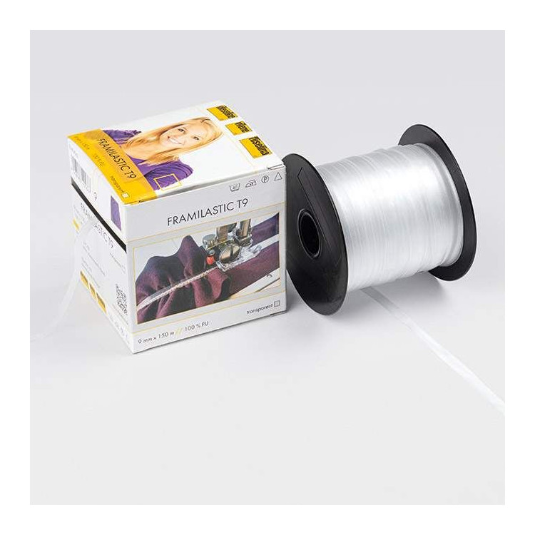Elastique Framilastic T6 - 6mm Bobine 150m - Vlieseline ® Vlieseline ® - Entoilages et ouate - 1 Elastique Framilastic T6 - 6mm Bobine 150m - Vlieseline ® Vlieseline ® - Entoilages et ouate - 1