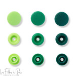 Boutons pression Color Snaps rond - 12.4mm - vert panaché - Prym Love 393001 Prym ® - Mercerie - 2