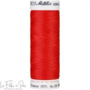 Fil à coudre élastique  SERAFLEX 130m - rouge - 0104 METTLER ® - Fils à coudre et à broder - 1