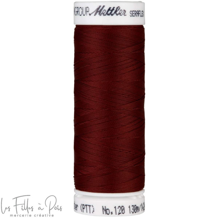 SERAFLEX linha de costura elástica 130m - castanha - 0128 METTLER ® - Fils à coudre et à broder - 1 SERAFLEX linha de costura elástica 130m - castanha - 0128 METTLER ® - Fils à coudre et à broder - 1