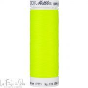 Fil à coudre élastique  SERAFLEX 130m - jaune fluorescent - 1426
