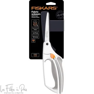 Ciseaux multi usages ergonomiques Soft grip Easy action - 26cm - Fiskars Fiskars : ciseaux couture, cutters rotatifs et outils 