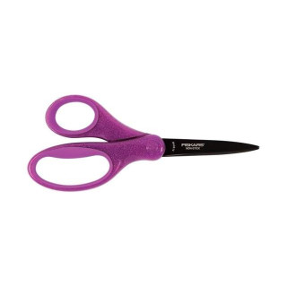 Ciseaux à paillettes universels Non stick enfants dès 10 ans - 18cm violet KIDS - Fiskars ® 1023916 Fiskars ® - Ciseaux et outil