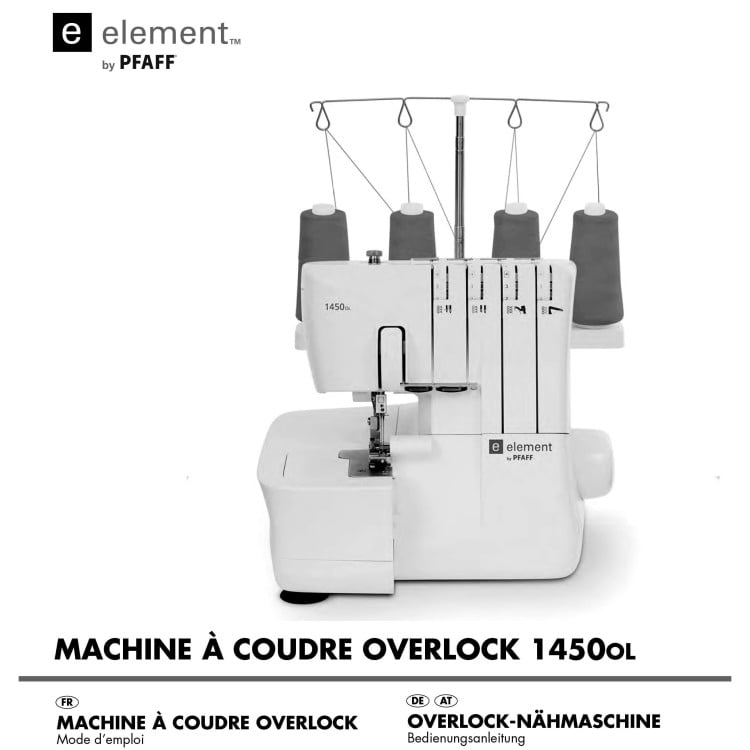 La surjeteuse Lidl Overlock Elément ol 1450 by Pfaff – Merveilles et  Coquillettes