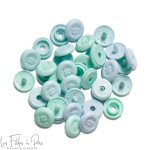Boutons pression Color Snaps rond - 9mm - bleu panaché - Prym Love 393601 Prym ® - Mercerie - 2