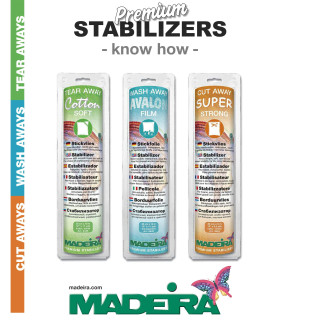 Catalogue numérique des stabilisateurs de tissus PDF Madeira ® Madeira ® - Fils à broder, à coudre et entoilage - 1