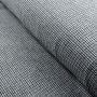 Tissu jersey punto di milano à carreaux Salisbury - Ecru et noir