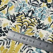 Tissu coton motif fleuri "Menagerie" - Cotton and steel ® Cotton + Steel Fabrics ® - Tissus - 9