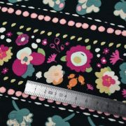 Tissu jersey motif fleurs "Indie Bohème" - Multicolore - AGF ® Art Gallery Fabrics ® - Tissus - 5