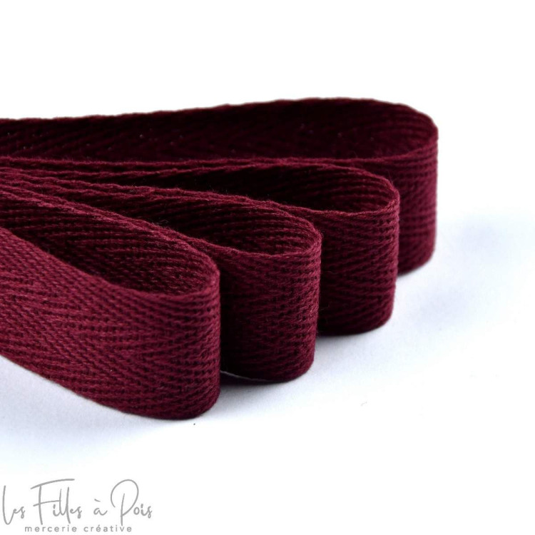 Cordón de cinta de sarga de algodón - 20 mm Autres marques - Tissus et mercerie - 27 Cordón de cinta de sarga de algodón - 20 mm Autres marques - Tissus et mercerie - 27