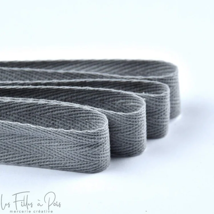DESTOCK Cordon ruban sergé coton – 20 mm – Vendu au mètre – Plusieurs coloris Tissus et mercerie créative – Nos sélections sans 