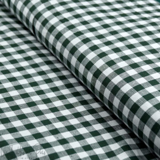 Tissu popeline de coton motif petits carreaux "Vichy"- 10mm - Oeko-Tex ® Autres marques - Tissus et mercerie - 6