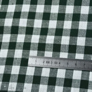 Tissu popeline de coton motif petits carreaux "Vichy"- 10mm - Oeko-Tex Tissus et mercerie créative – Nos sélections sans marque
