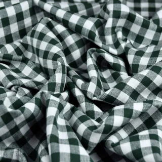 Tissu popeline de coton motif petits carreaux "Vichy"- 10mm - Oeko-Tex Tissus et mercerie créative – Nos sélections sans marque