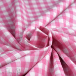 Tissu popeline de coton motif petits carreaux "Vichy"- 10mm - Oeko-Tex ® Autres marques - Tissus et mercerie - 12