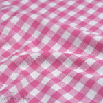Tissu popeline de coton motif petits carreaux "Vichy"- 10mm - Oeko-Tex ® Autres marques - Tissus et mercerie - 13