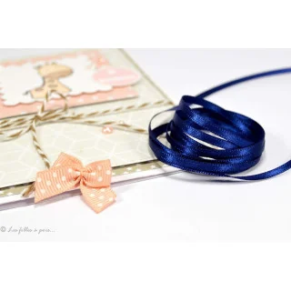 Ruban satin double face - 3mm Tissus et mercerie créative – Nos sélections sans marque - 7