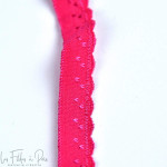 Elastique bordure à cheval lingerie - 10mm  - 13