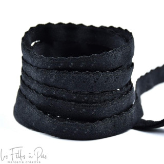 Elastique bordure à cheval lingerie - 10mm  - 15