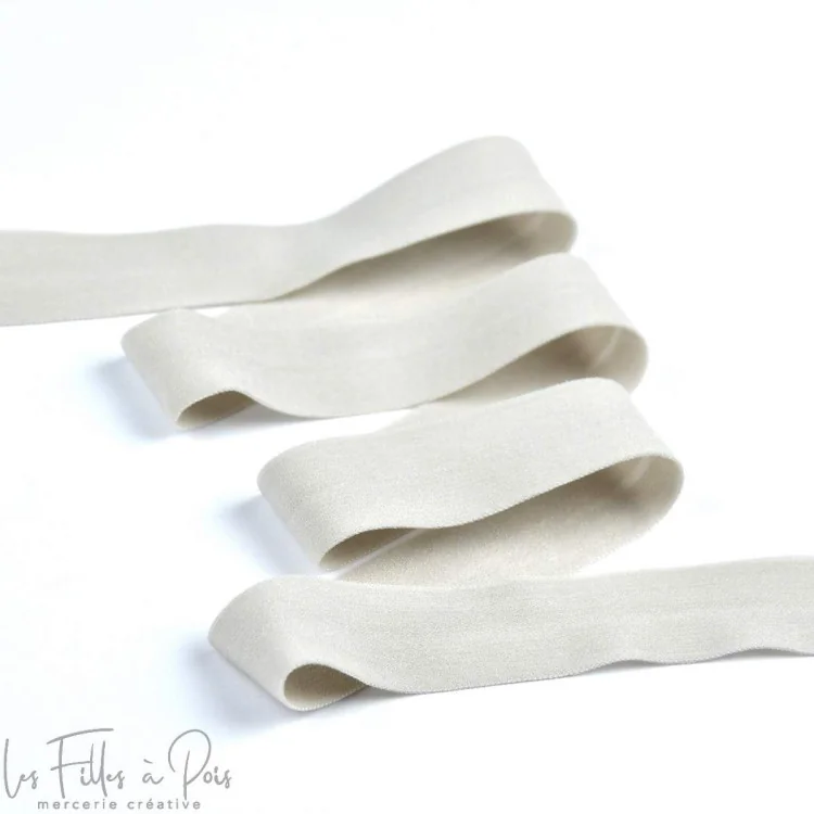 Biais élastique lingerie ultra doux et plat – 20 mm – Vendu au mètre Tissus et mercerie créative – Nos sélections sans marque - 
