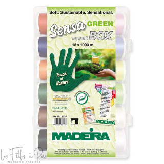 Valise de fils à broder SmartBox rayon 1000 m - 8037 - Madeira ® Madeira ® - Fils à broder, à coudre et entoilage - 1