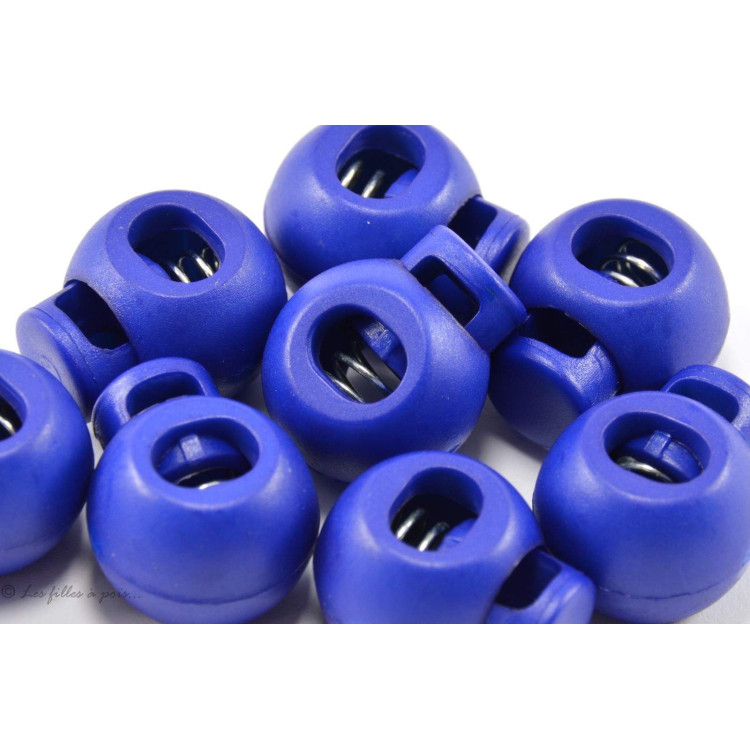 Arrêts cordon boule plastique - Lot de 2 - 9 Arrêts cordon boule plastique - Lot de 2 - 9