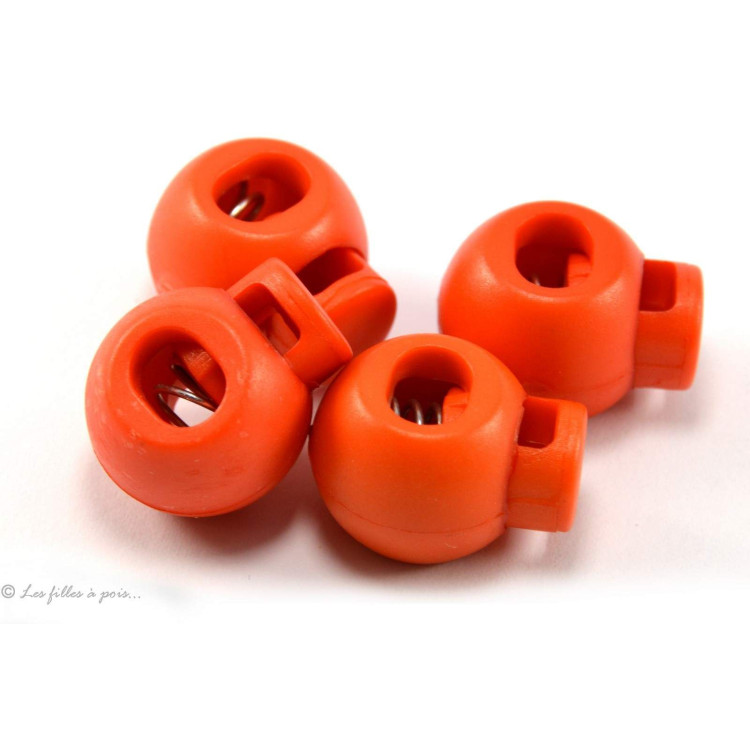 Tapones de plástico para cordón de bola - Juego de 2 - 25 Tapones de plástico para cordón de bola - Juego de 2 - 25
