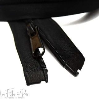 Fermeture à glissière synthétique double curseur séparable - 3