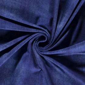 Tissu denim jersey "Yconique" - Bleu - Oeko-Tex ® Autres marques - Tissus et mercerie - 1