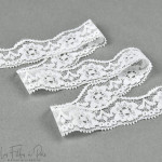Ruban dentelle douce extensible 2 cm - Fleur  - 1