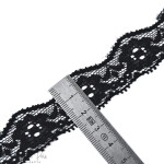 Ruban dentelle douce extensible 2 cm - Fleur  - 6