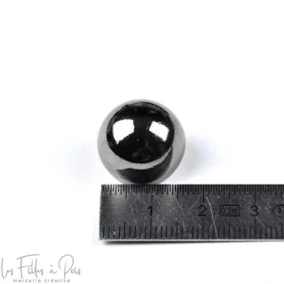 Bouton à queue - Rond - Métal gun Tissus et mercerie créative – Nos sélections sans marque - 2