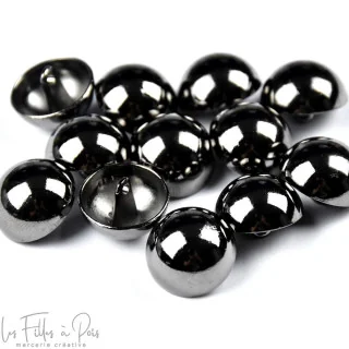 Bouton à queue - Rond - Métal gun Tissus et mercerie créative – Nos sélections sans marque - 3