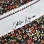 Tissu coton motif fleurs collection "Marissa" - Multicolore et vert - Les Filles à Pois ® - Oeko-Tex ® Les Filles à Pois - Desig