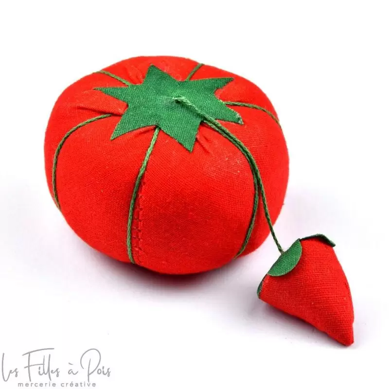 Pelotte à épingle + aiguiseur tomate en tissu Singer ® - Machines à coudre, à broder et à surjeter - 2