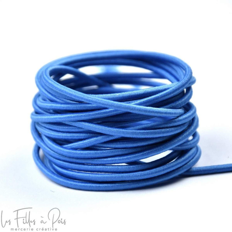 Cordão elástico - 2.5mm - 5 Cordão elástico - 2.5mm - 5
